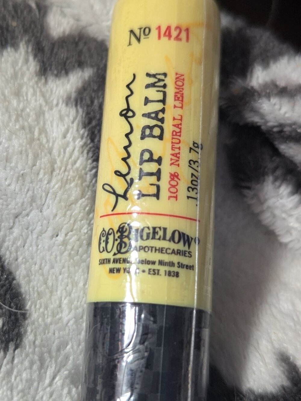 NEW*BATH & BODY WORKS BIGELOW  NO. 1421  LEMON LIP BALM DISCONTINUED